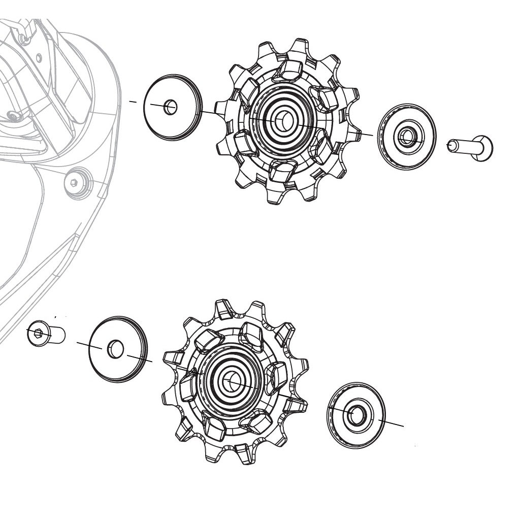 SRAM RED AXS 12V Pignoni in ceramica