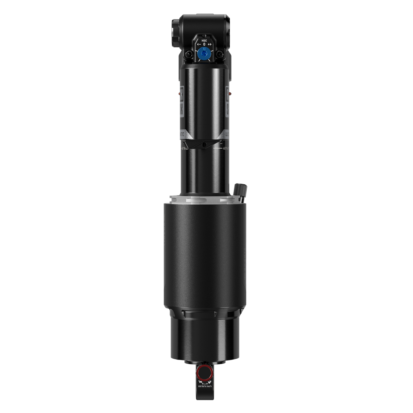 Ammortizzatore posteriore Vivid Ultimate DH RC2 - LinearXL Air, 2 Token, Reb55/Comp34, fondo idraulico regolabile, Standard Standard - D1