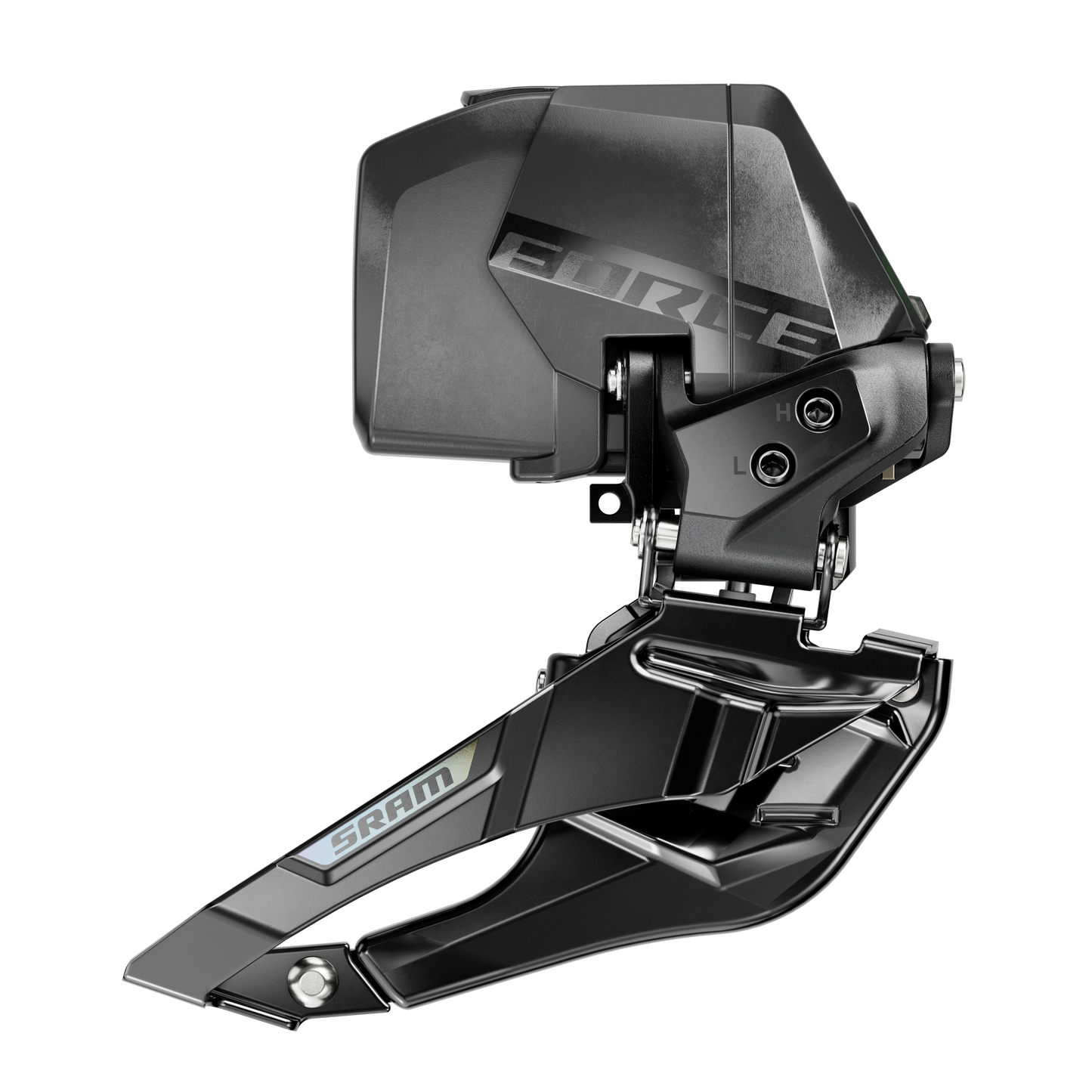 SRAM FORCE AXS E1 2x12V Deragliatore anteriore (senza batteria) Braze On