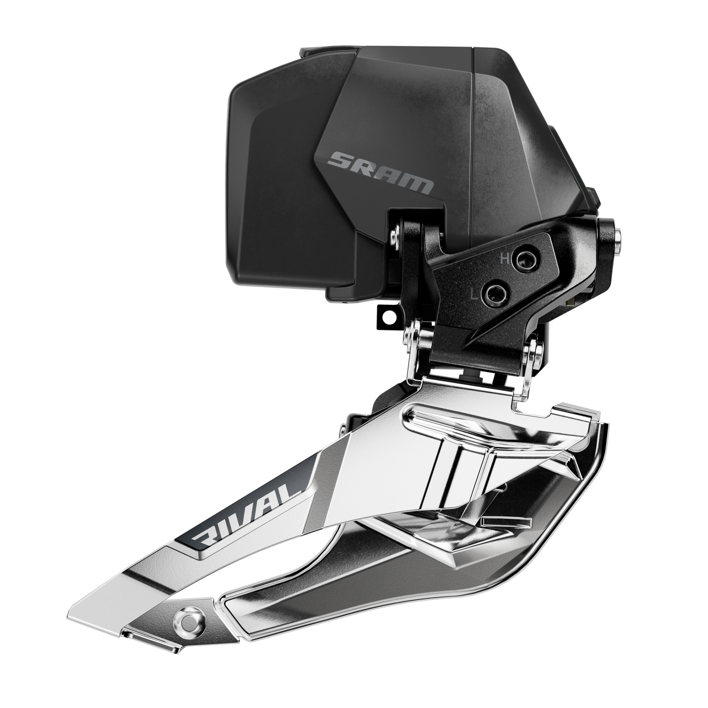 SRAM RIVAL AXS E1 2x12V Deragliatore anteriore (senza batteria) Braze On