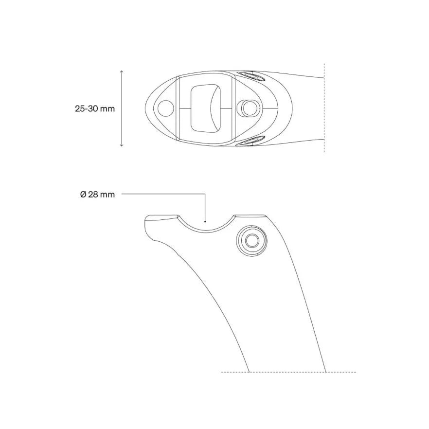 Supporto per reggisella DEDA STAFFA