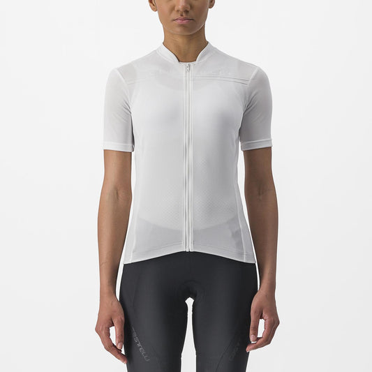 Maglia CASTELLI ANIMA 4 Donna a manica corta Bianco