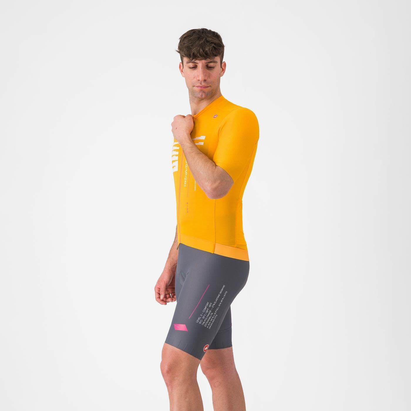 CASTELLI ESPRESSO R--A/D Salopette grigio fumo
