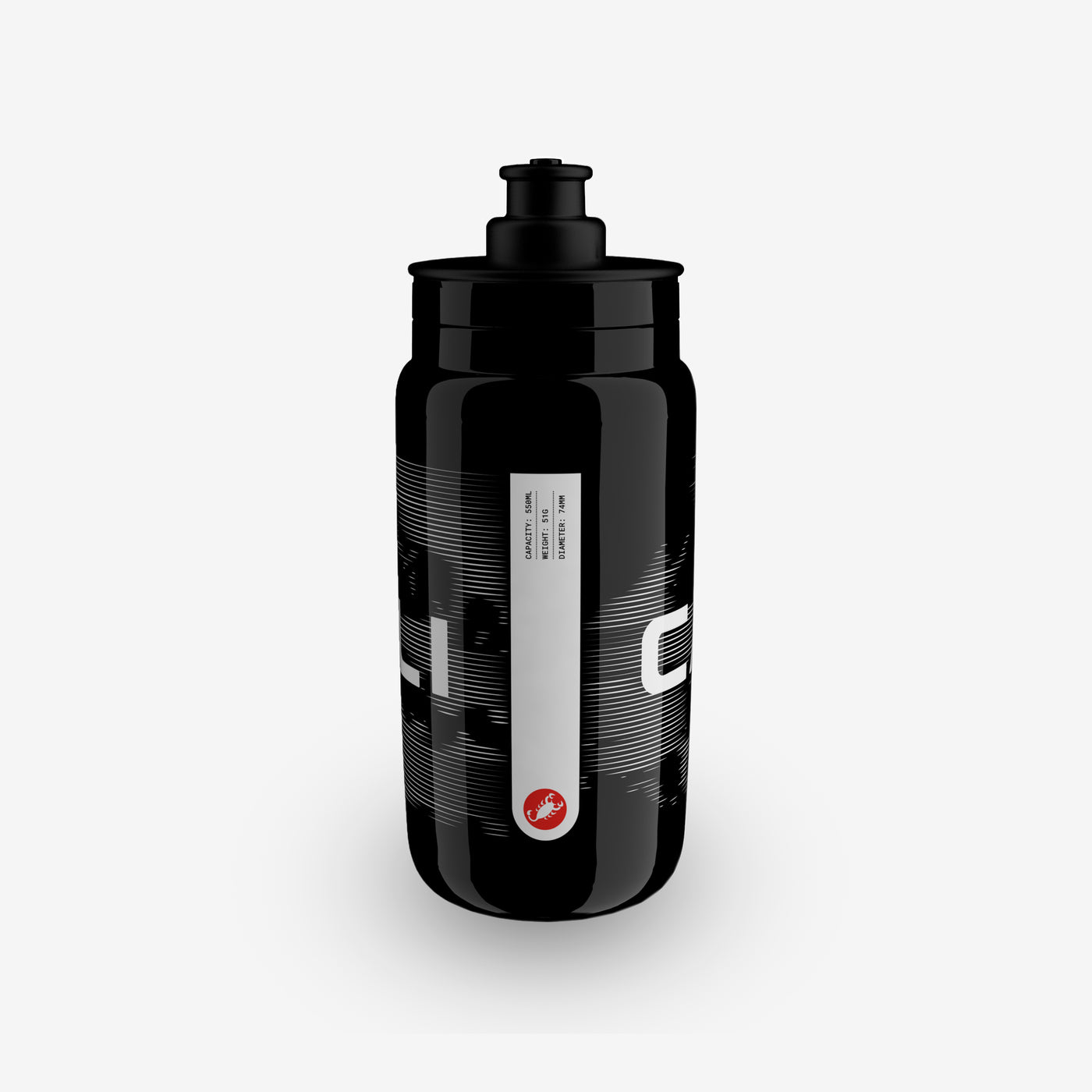 Borraccia CASTELLI CLOUD (550ml) Nero