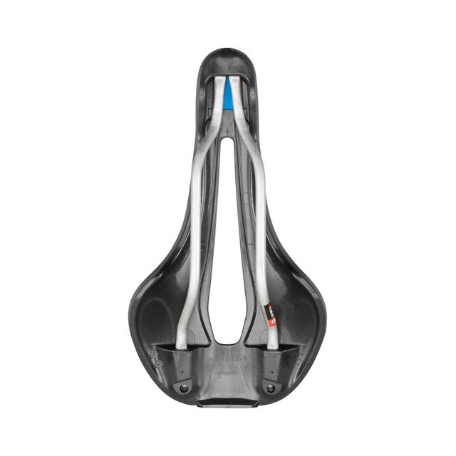Sella SELLE ITALIA FLITE Boost GRAVEL SUPERFLOW S Rotaie Ti316 Nero/Grigio