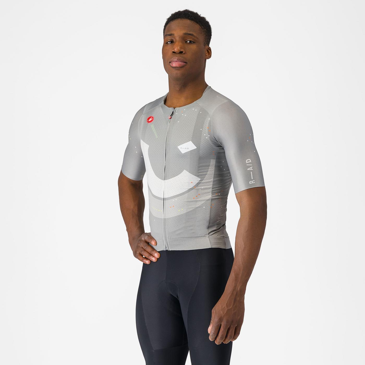 CASTELLI Maglia manica corta R-A/D Grigio
