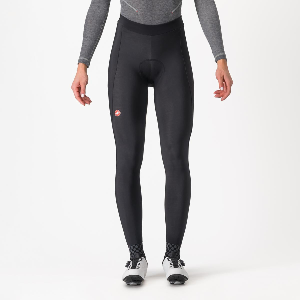 CASTELLI ESPRESSO W Pantaloncini con bretelle Donna Nero