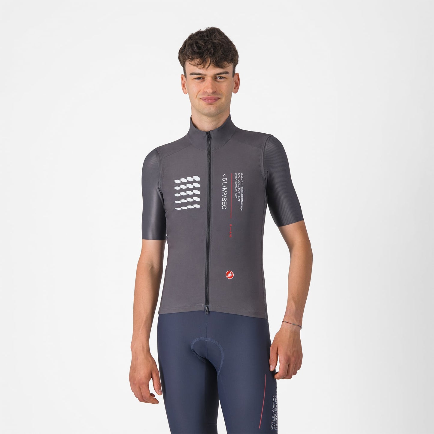 ESPRESSO R--A/D Gilet senza maniche grigio fumo