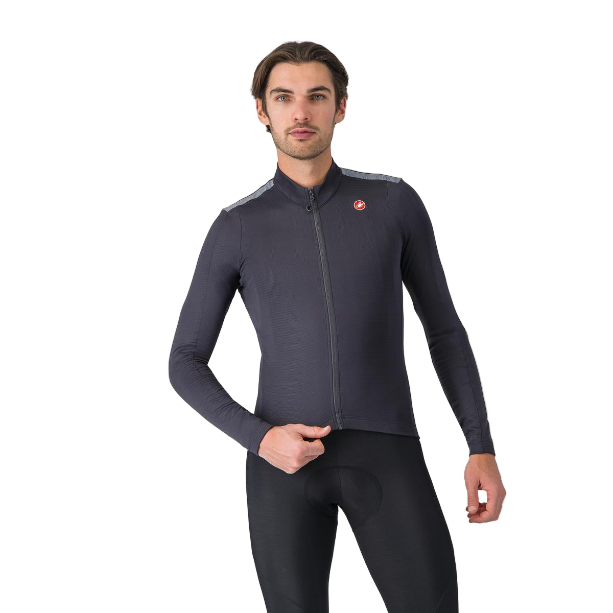 CASTELLI PURO 4 Maglia a manica lunga Grigio