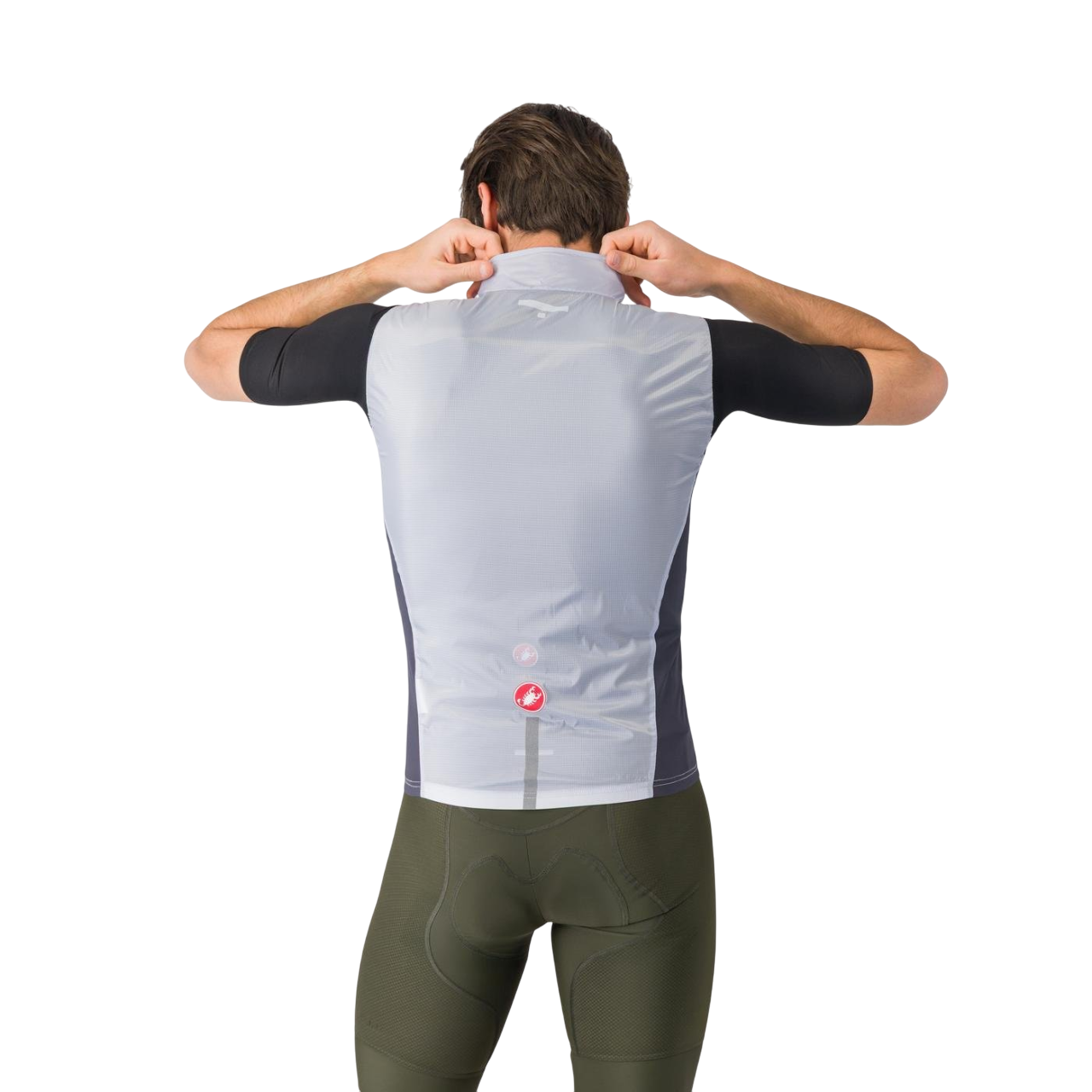CASTELLI SQUADRA STRETCH Giacca senza maniche Grigio