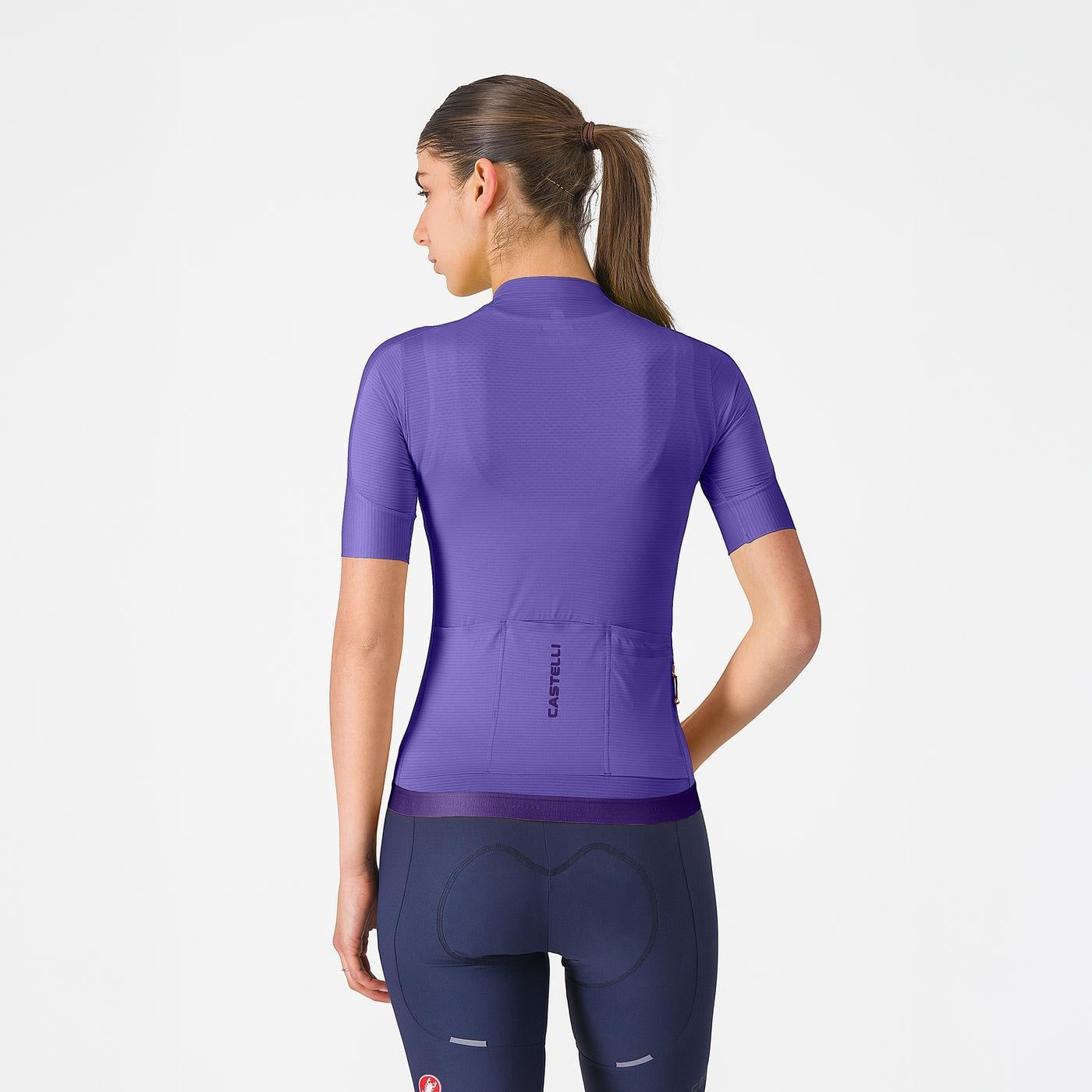 Maglia a maniche corte CASTELLI ESPRESSO 2 Donna Viola