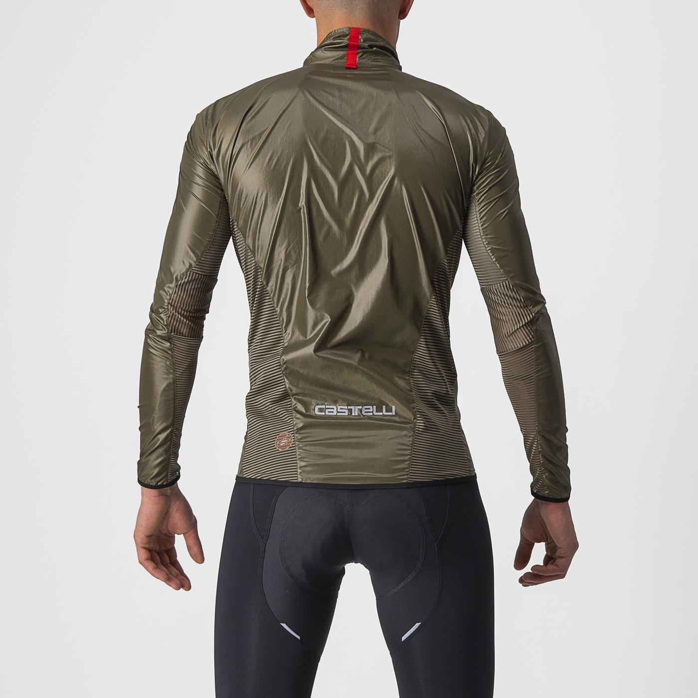 CASTELLI ARIA SHELL Giacca marrone