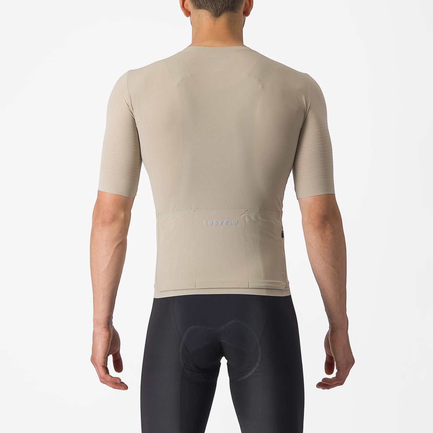 Maglia CASTELLI PREMIO manica corta beige