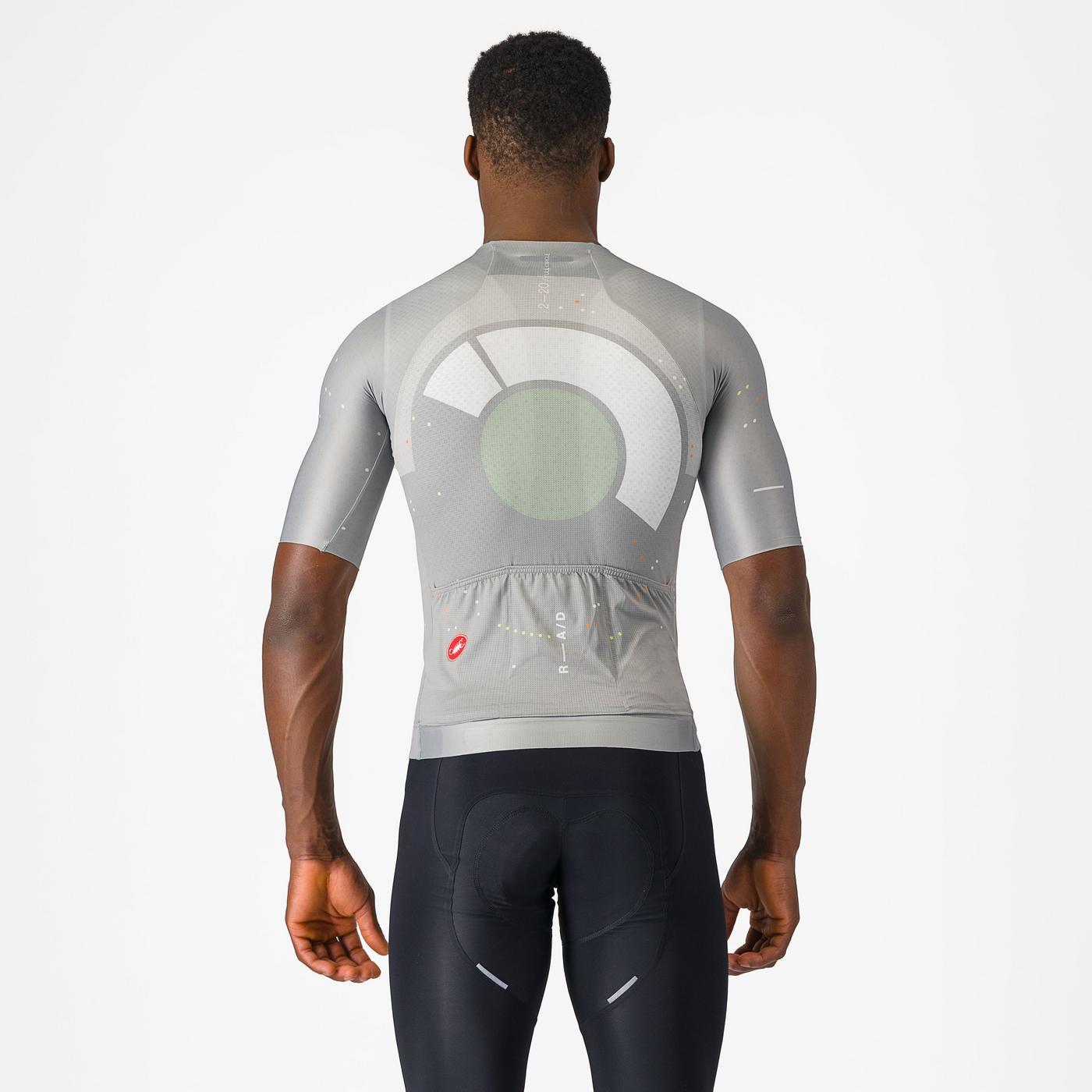 CASTELLI Maglia manica corta R-A/D Grigio