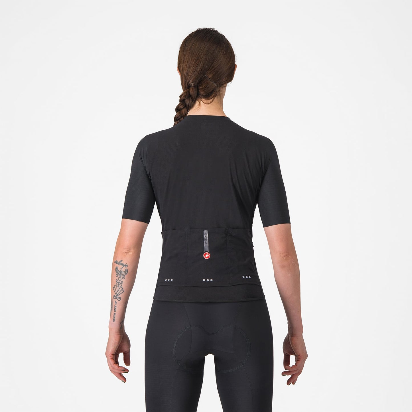 Maglia CASTELLI PREMIO EVO donna a maniche corte Nero