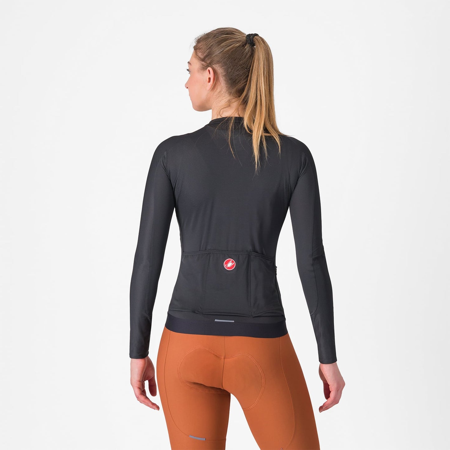Maglia a maniche lunghe CASTELLI ESPRESSO Donna Nero