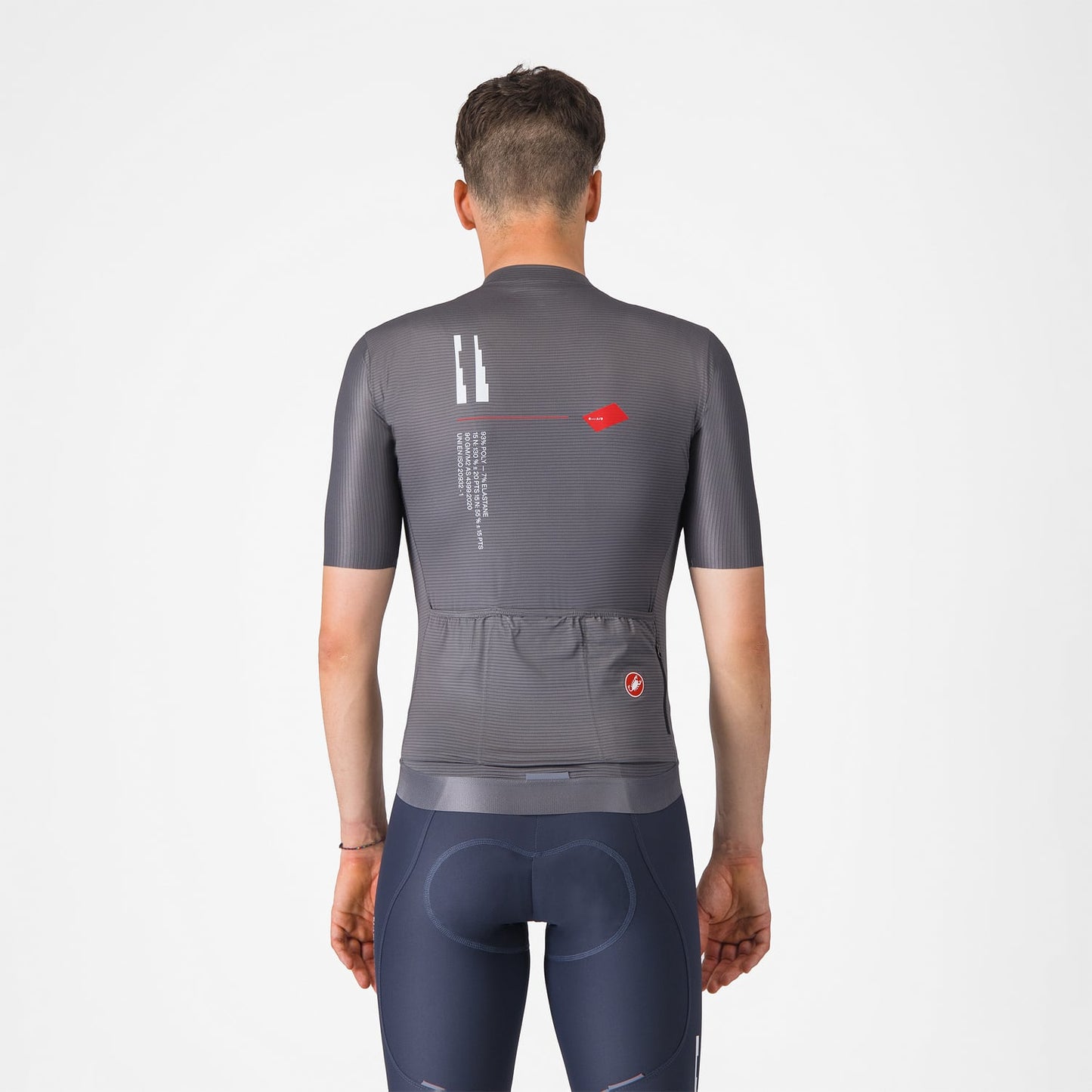 CASTELLI ESPRESSO R--A/D Maglia a maniche corte grigio fumo