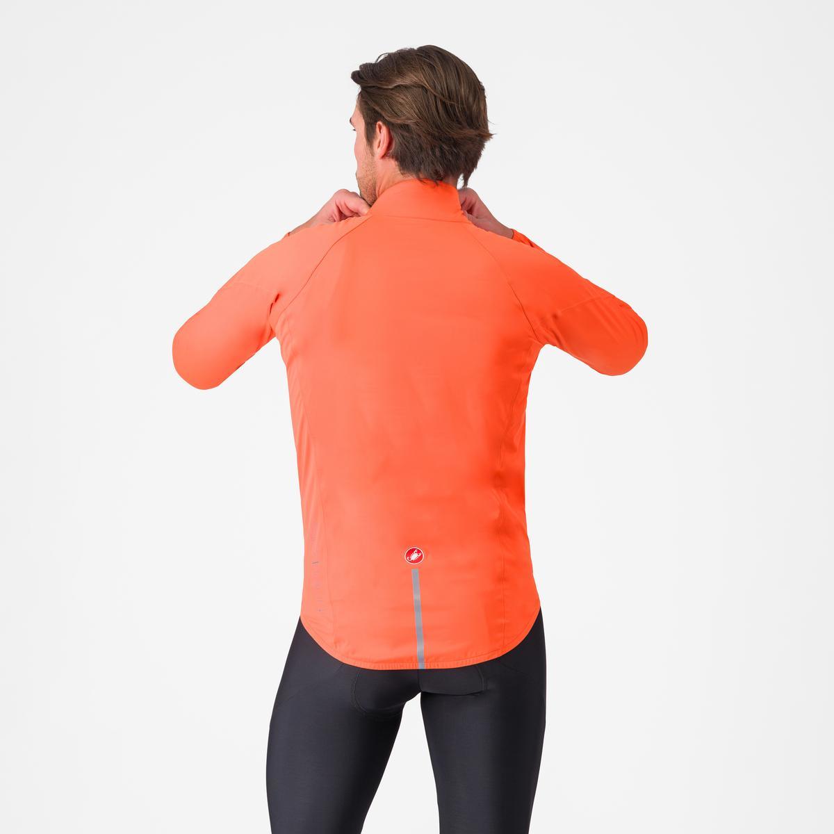 Giacca CASTELLI EMERGENCY 3 RAIN Arancione