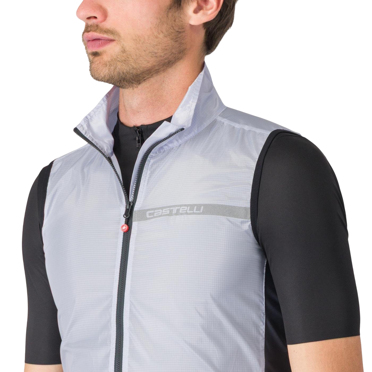 CASTELLI SQUADRA STRETCH Giacca senza maniche Grigio