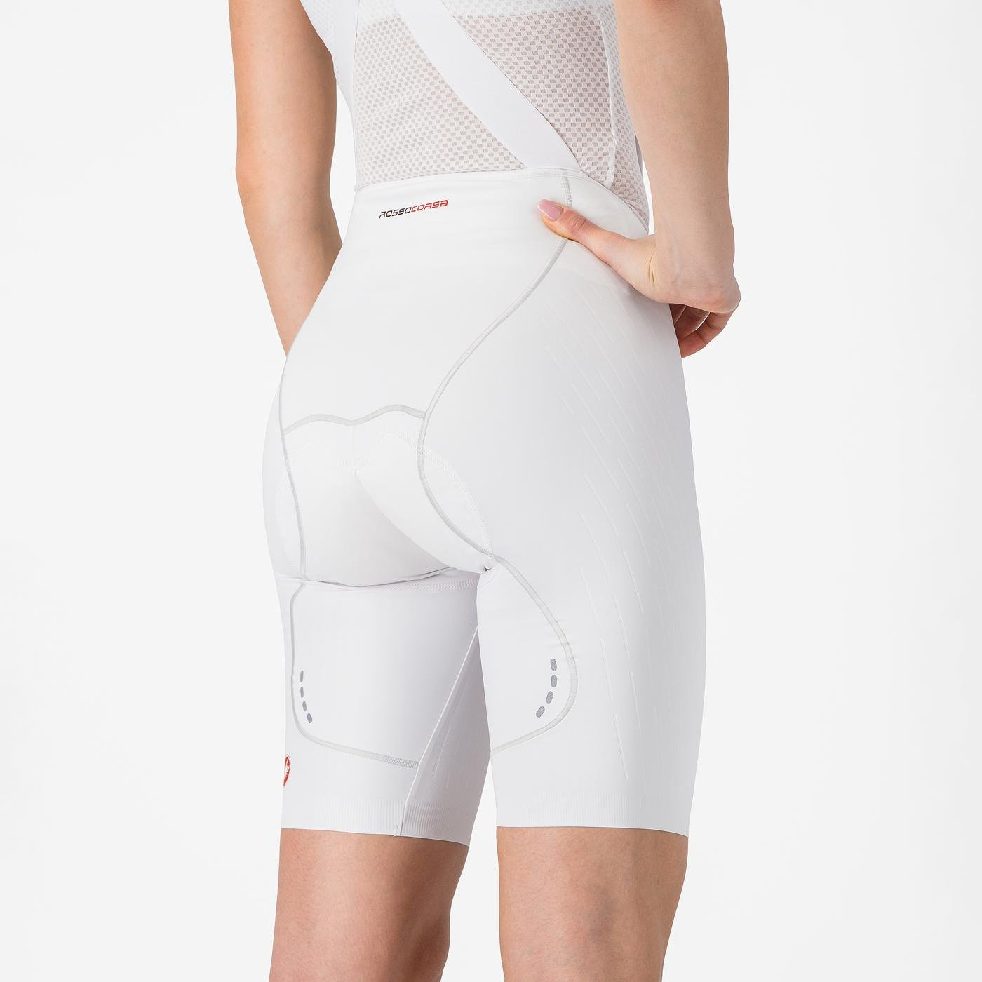 CASTELLI FREE AERO RACE S Bib Tight Donna Bianco