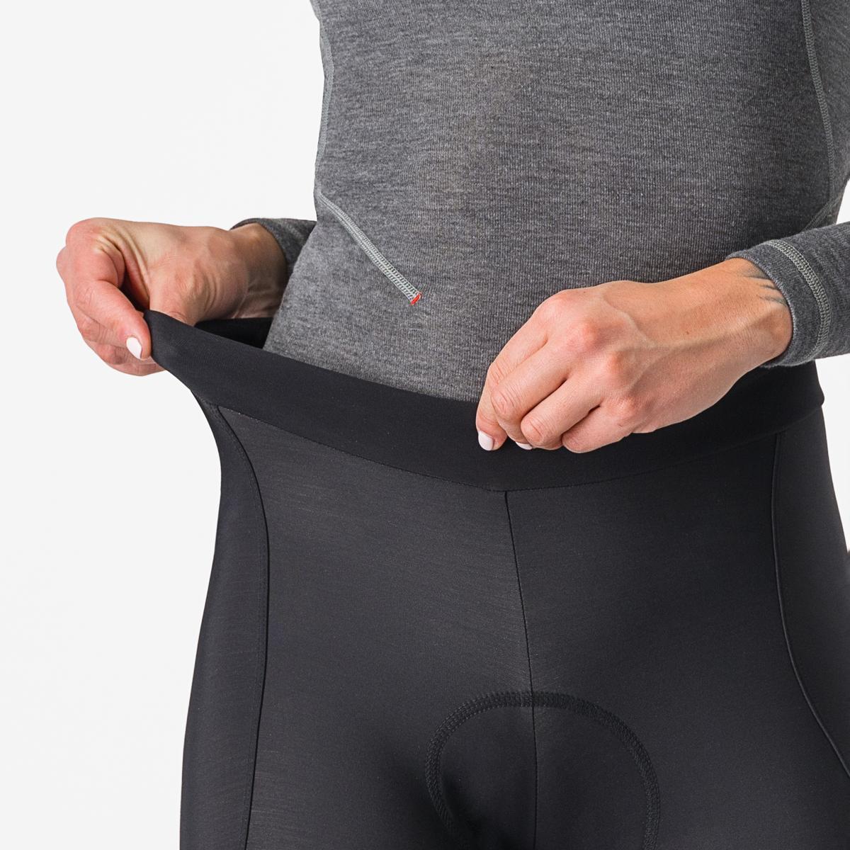 CASTELLI ESPRESSO W Pantaloncini con bretelle Donna Nero