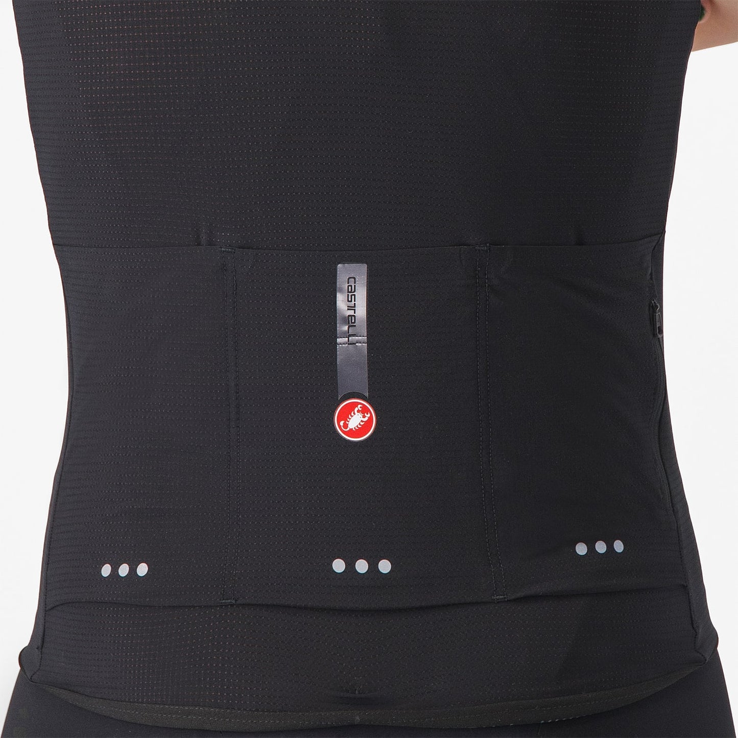 Maglia CASTELLI PREMIO EVO donna a maniche corte Nero
