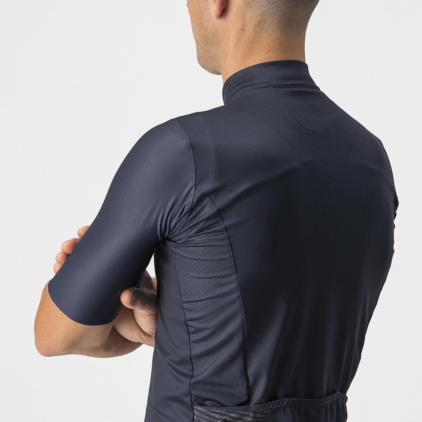 CASTELLI 13 SCREEN Maglia a maniche corte blu/rosso