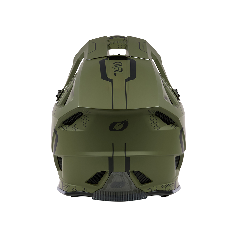 Casco MTB O'NEAL BLADE POLYACRYLITE STRIKE Verde/Nero