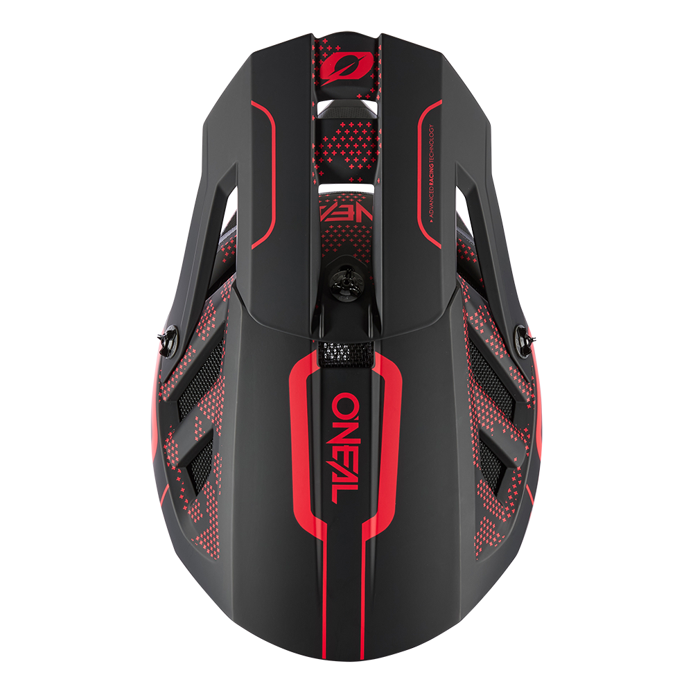 O'NEAL BLADE POLYACRYLITE STRIKE Casco MTB Nero/Rosso