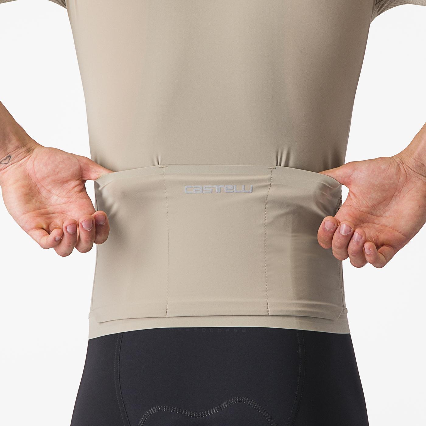 Maglia CASTELLI PREMIO manica corta beige