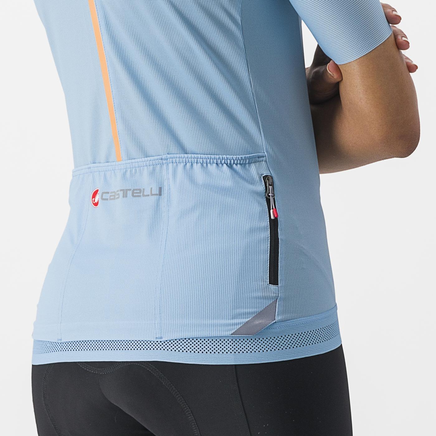 Maglia a manica corta Donna CASTELLI ENDURANCE W Blu