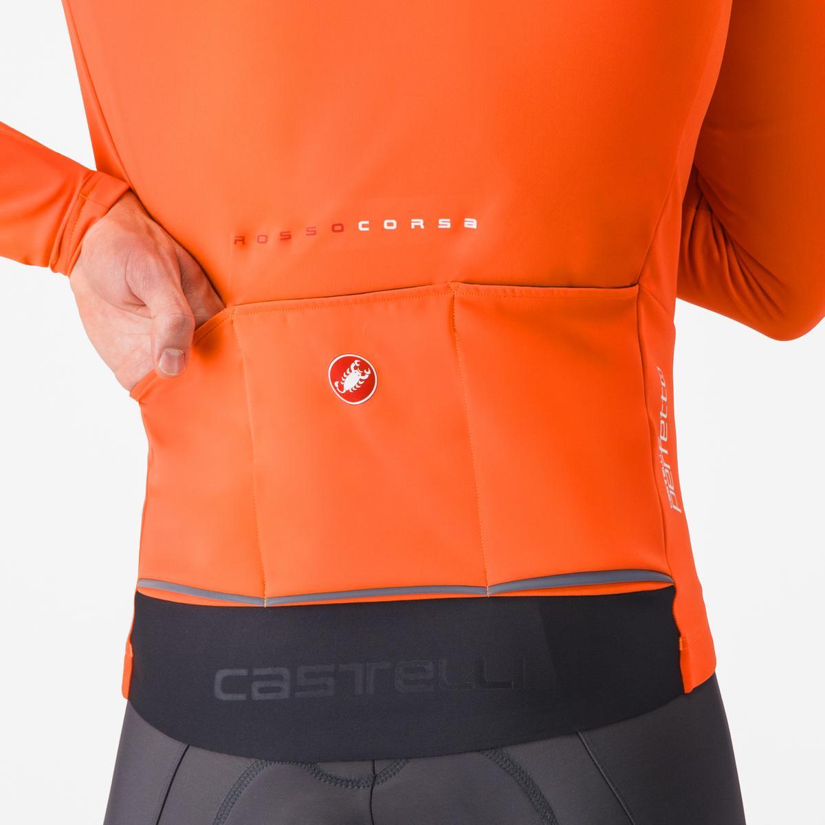 CASTELLI PERFETTO AIR Giacca Arancione/Nero
