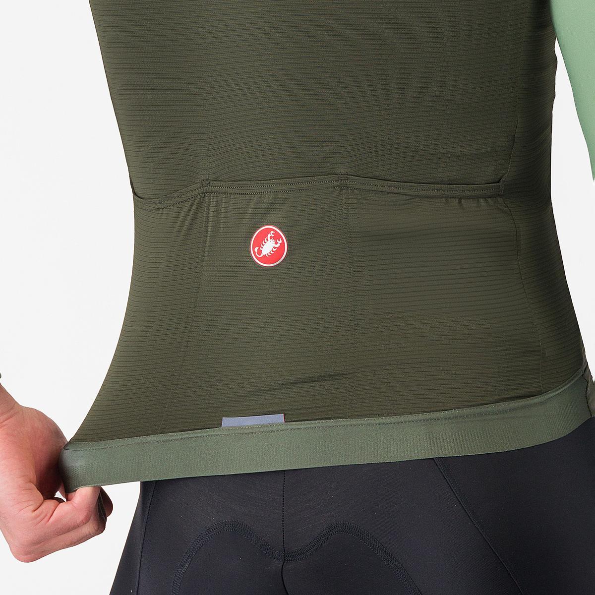 CASTELLI ESPRESSO Giacca senza maniche verde