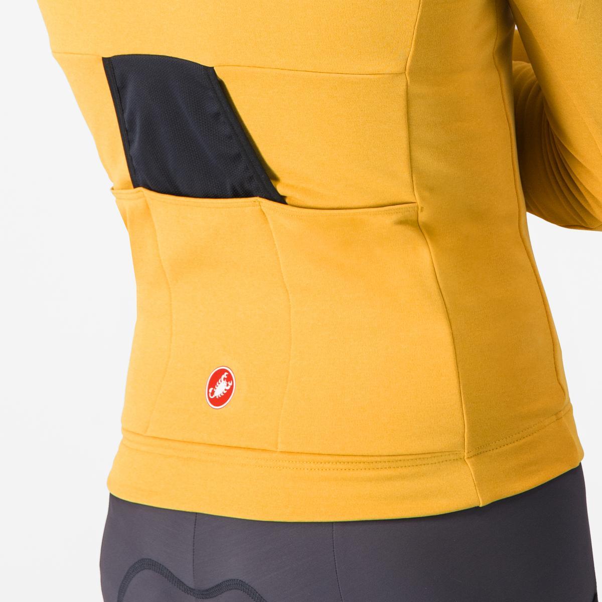 Maglia CASTELLI UNLIMITED Trail 2 a manica lunga Giallo/Grigio