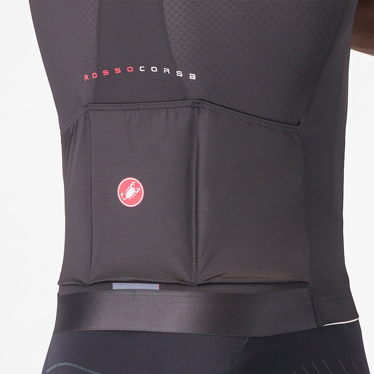 Maglia a maniche corte CASTELLI AERO RACE 8S Nero