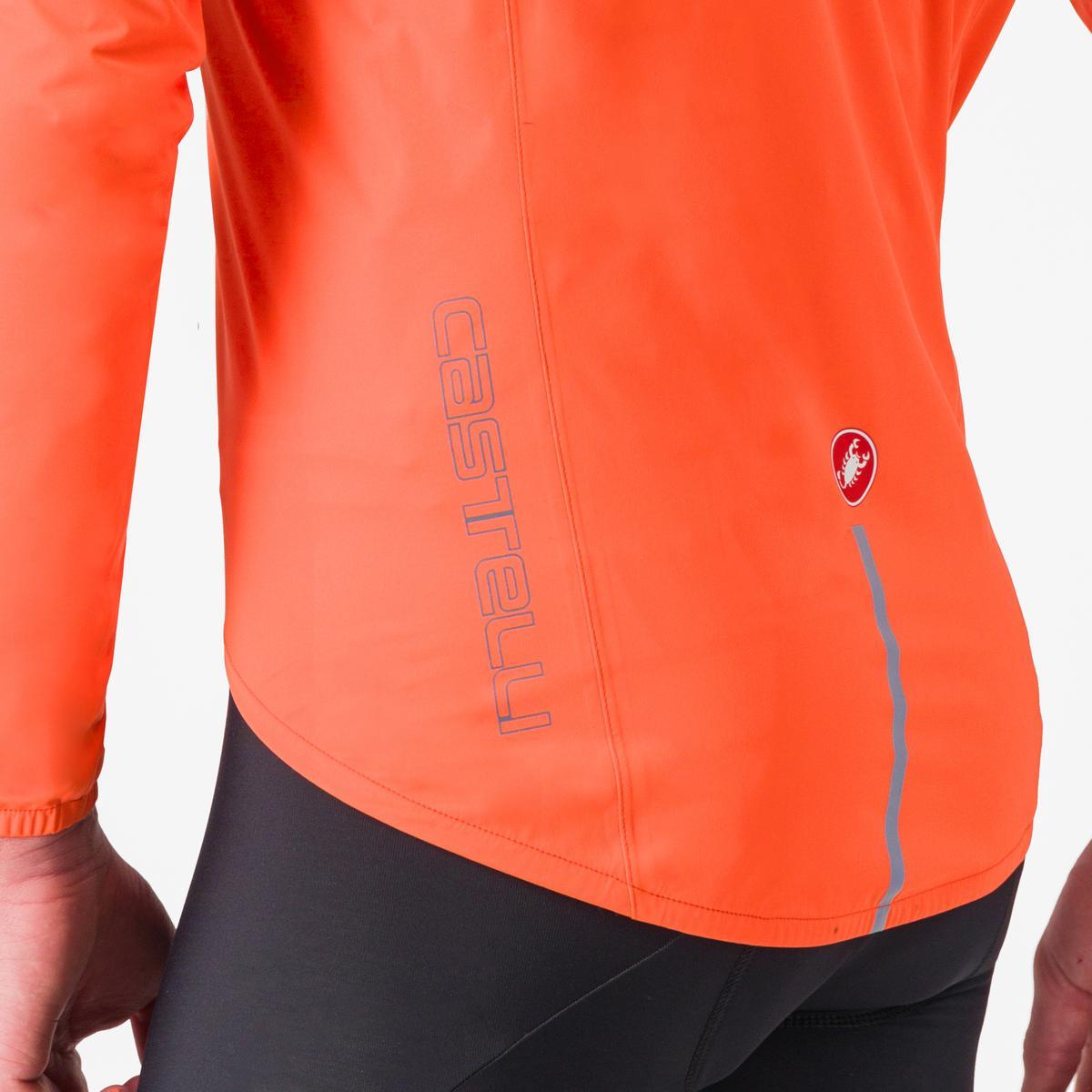 Giacca CASTELLI EMERGENCY 3 RAIN Arancione