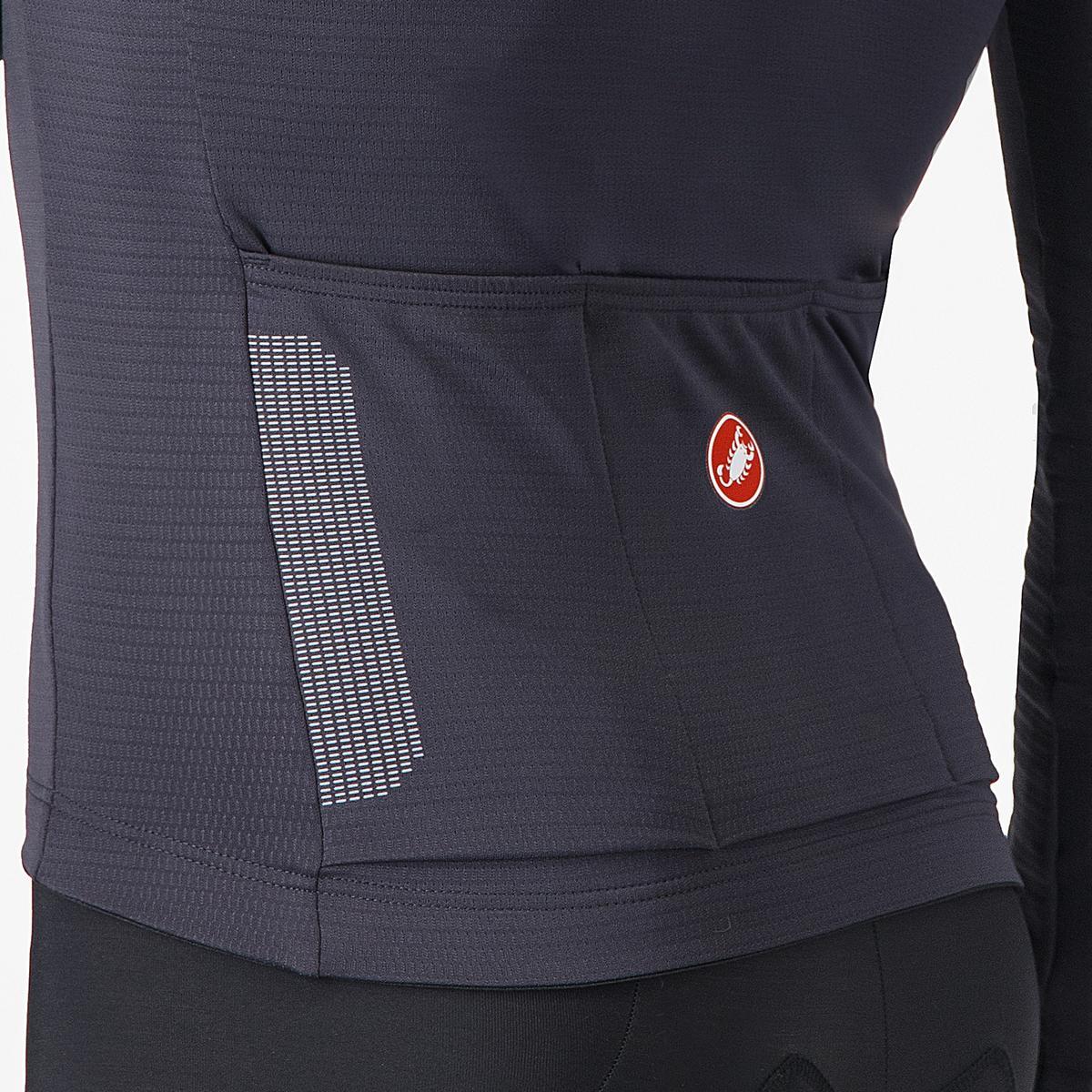 CASTELLI PURO 4 Maglia a manica lunga Grigio