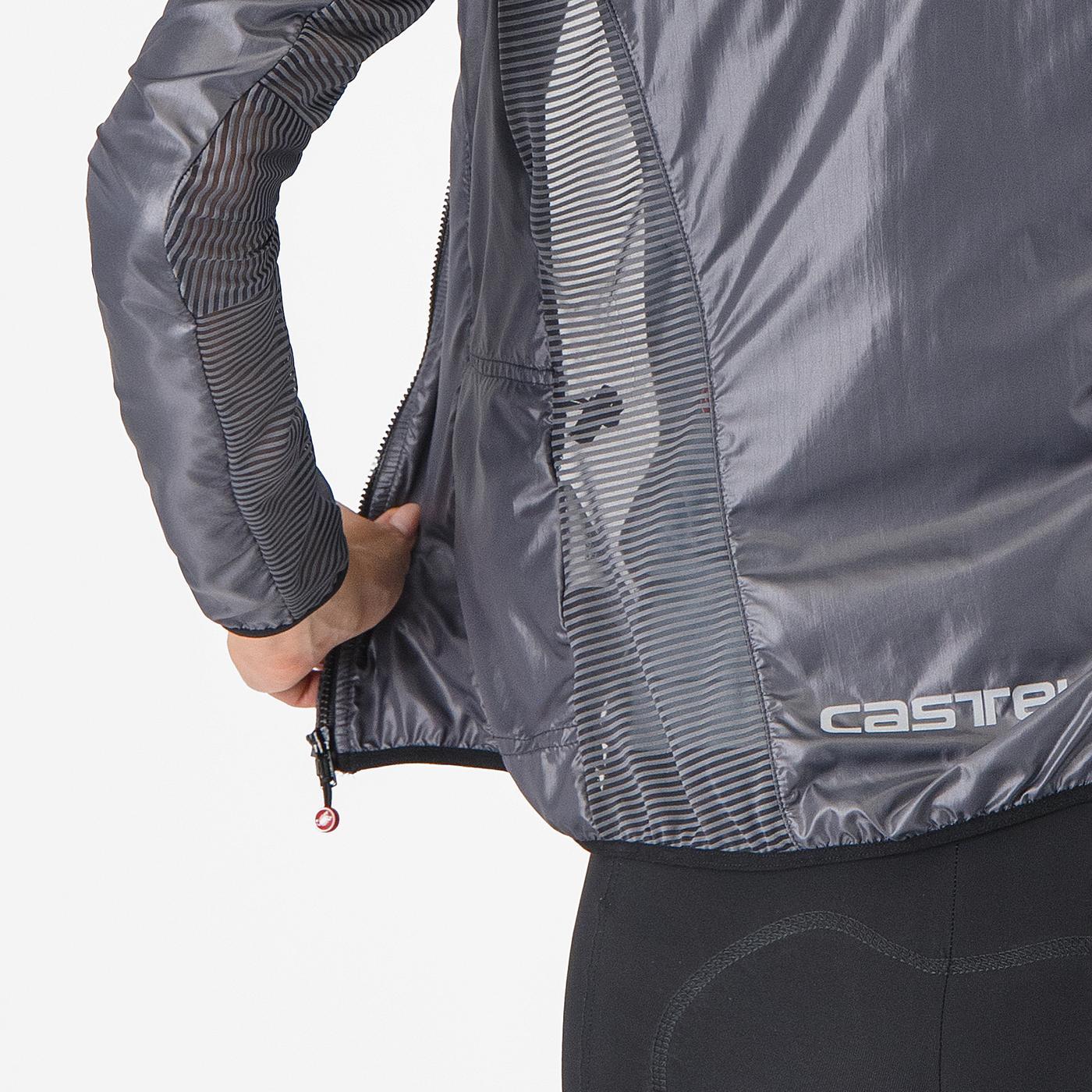 CASTELLI ARIA SHELL Giacca Donna Grigio Scuro