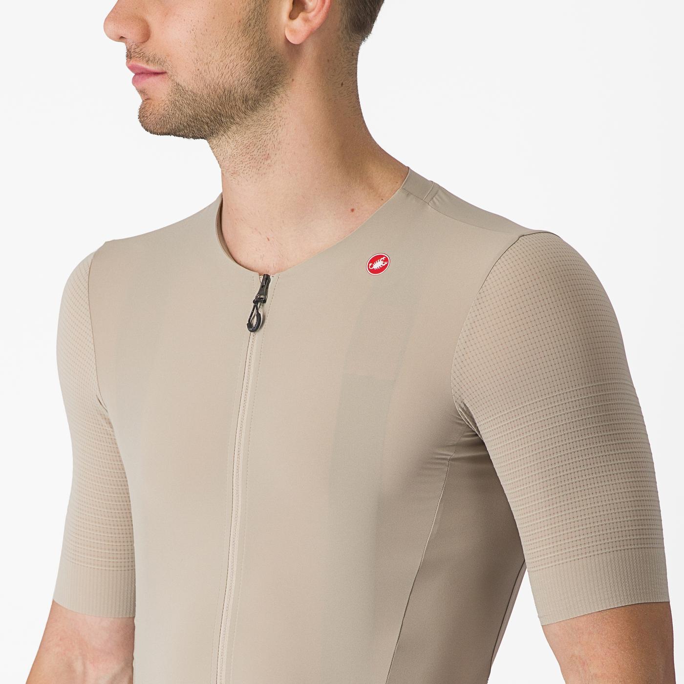 Maglia CASTELLI PREMIO manica corta beige