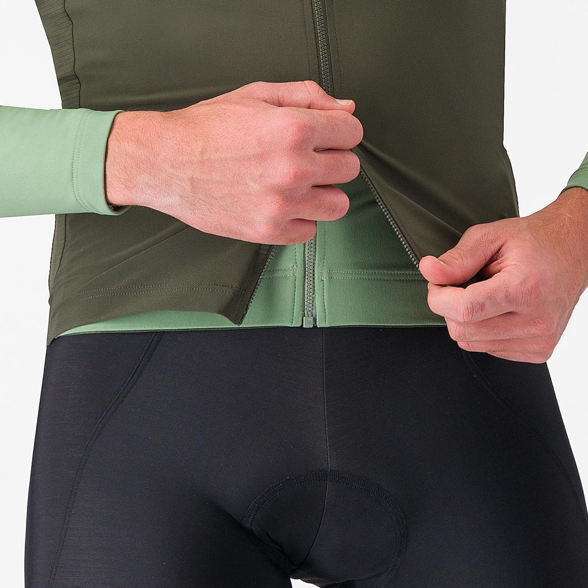 CASTELLI ESPRESSO Giacca senza maniche verde