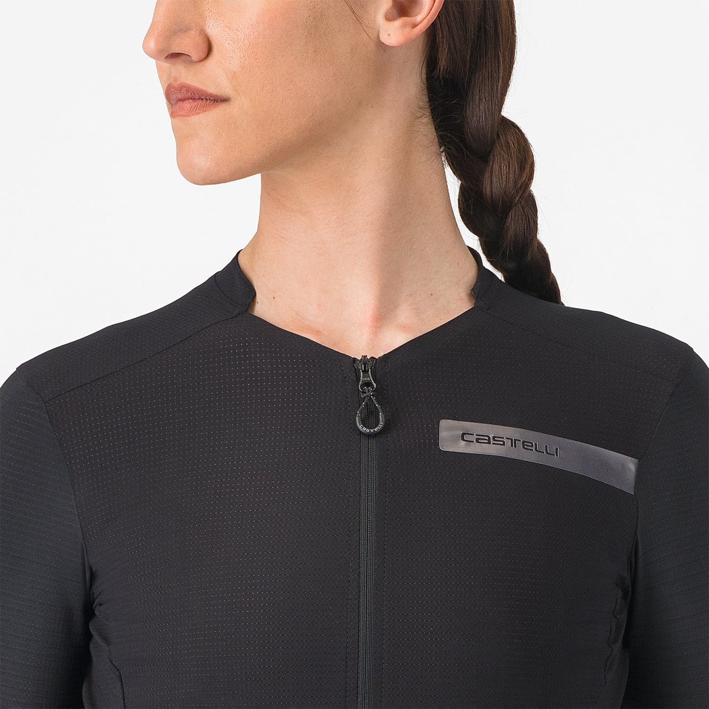 Maglia CASTELLI PREMIO EVO donna a maniche corte Nero