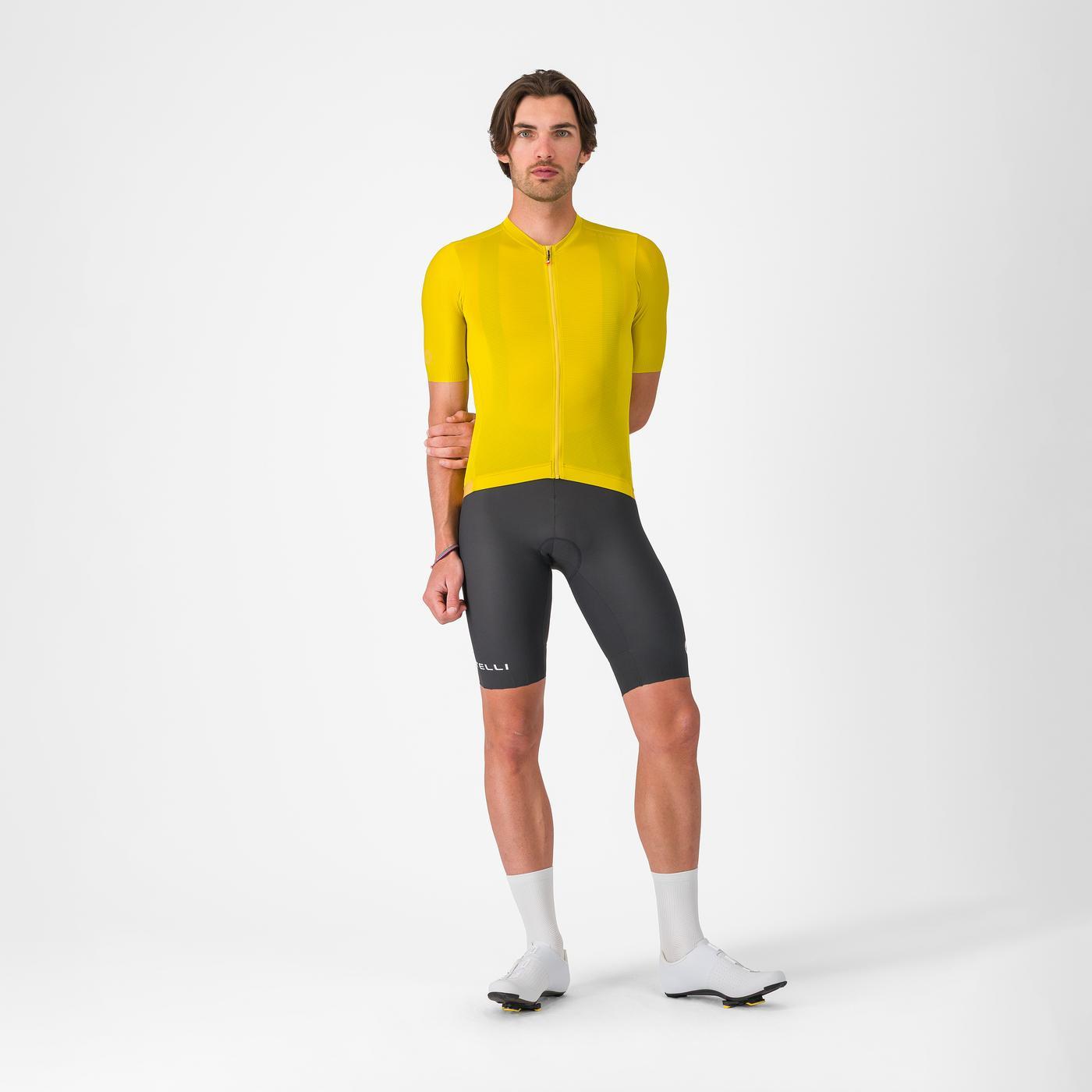 Maglia CASTELLI ESPRESSO 2 manica corta giallo