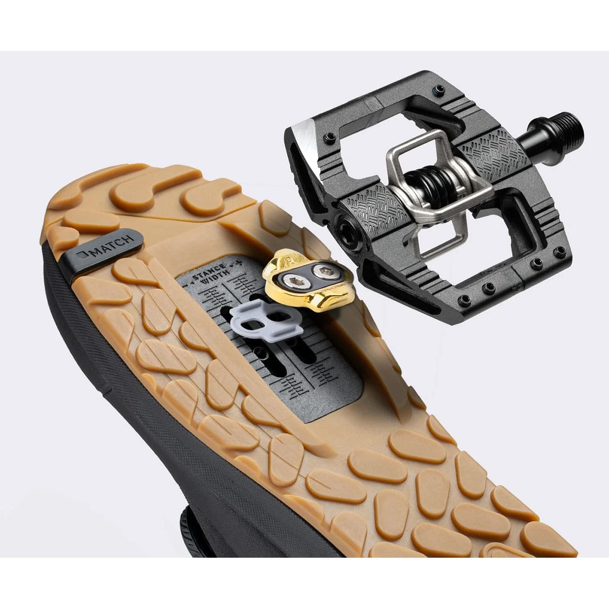 Scarpe MTB CRANKBROTHERS MALLET TRAIL BOA Nere/Oro