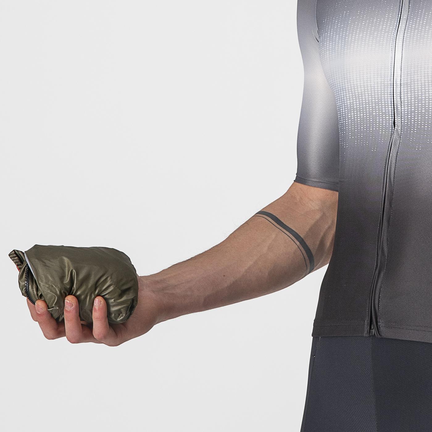 CASTELLI ARIA - Giacca senza maniche marrone