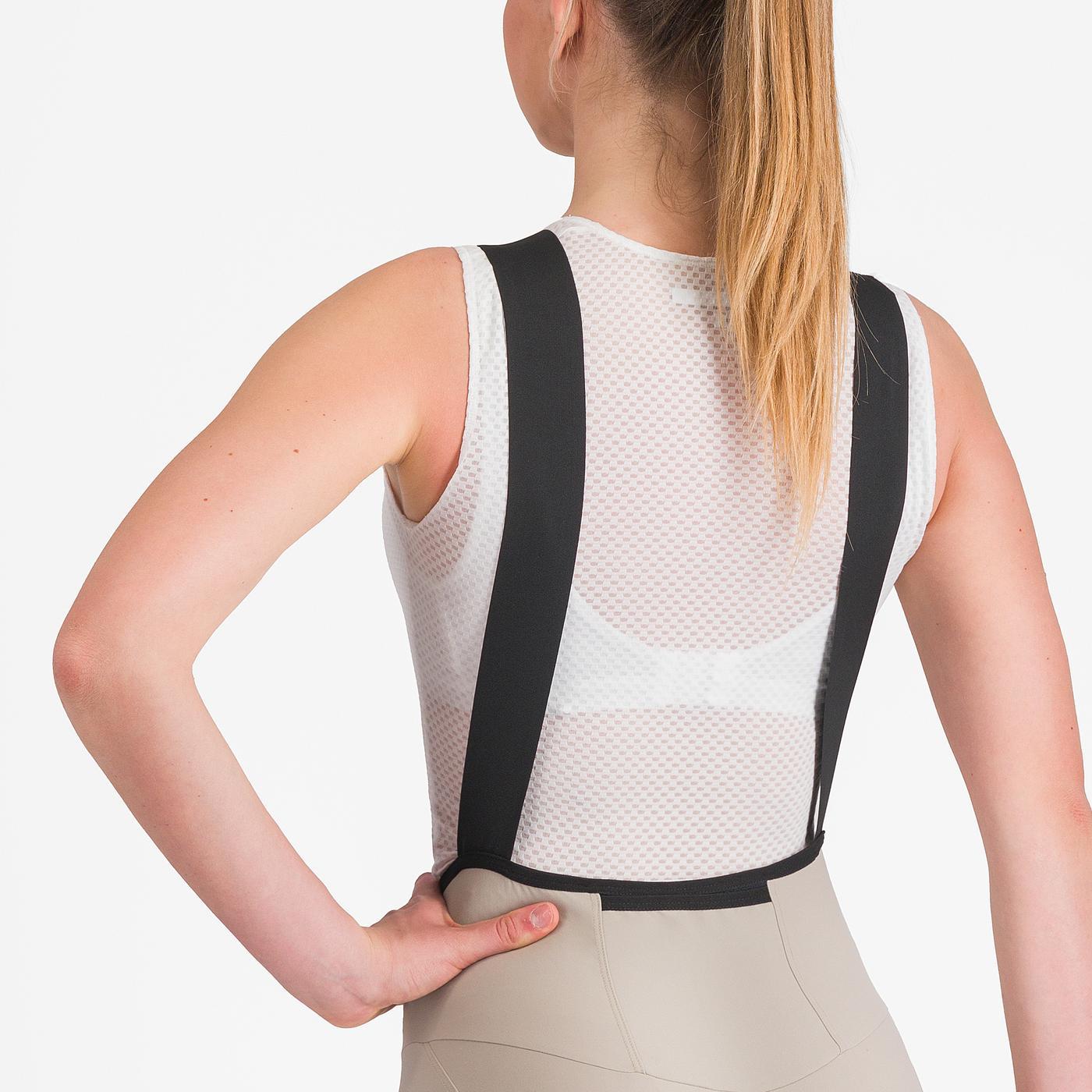 CASTELLI ESPRESSO W DT Donna Beige Bib Tight