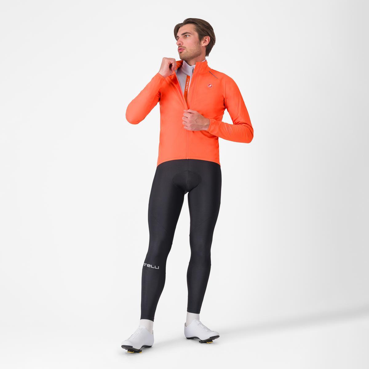 Giacca CASTELLI EMERGENCY 3 RAIN Arancione