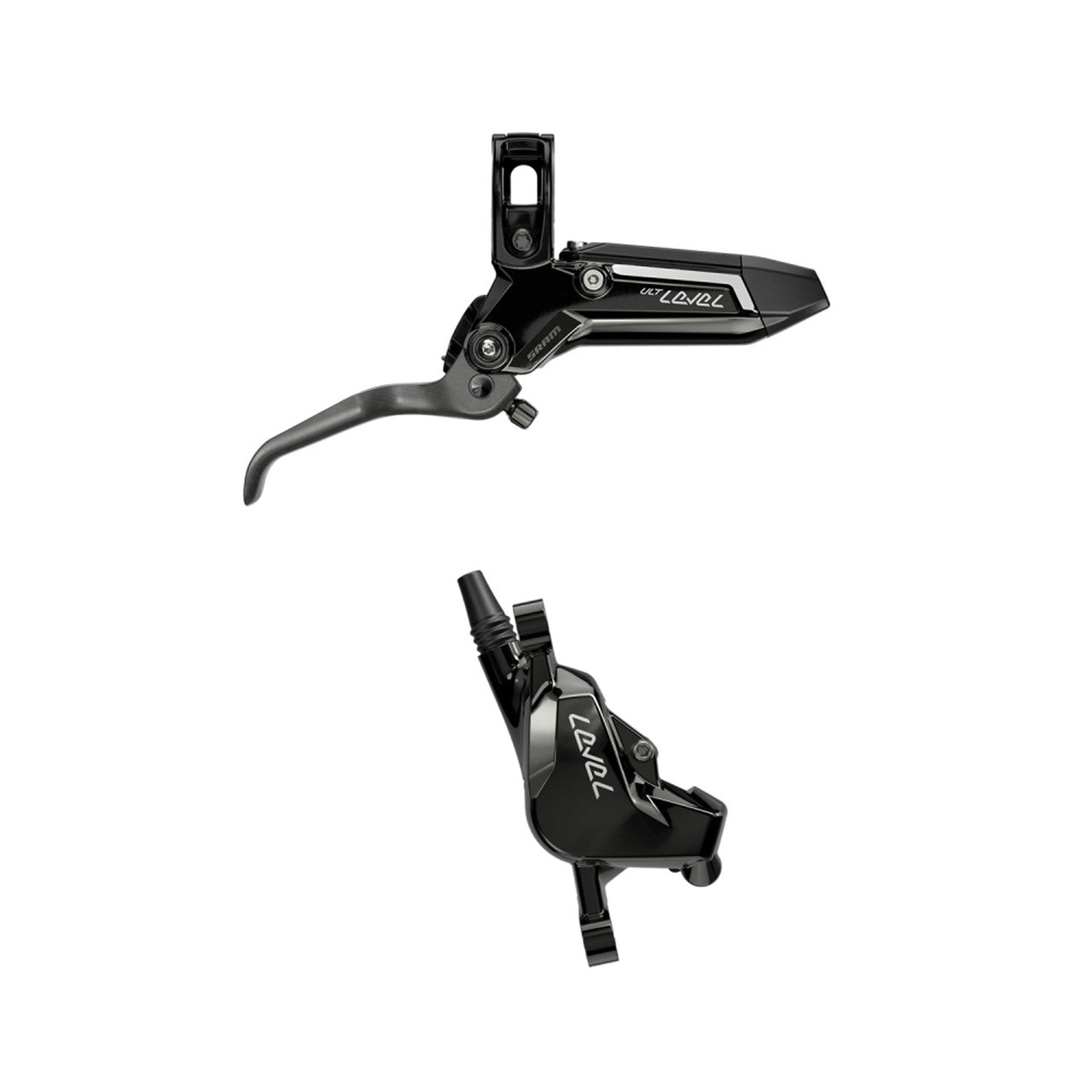 Coppia di freni SRAM LEVEL ULTIMATE STEALTH a 2 pistoncini Nero