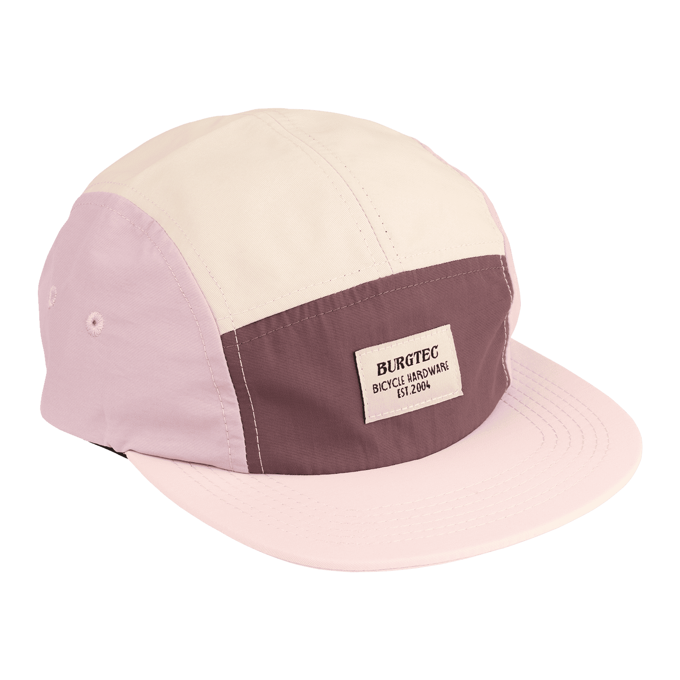Cappello BURGTEC COURIER FIVE PANEL Rosa limonata