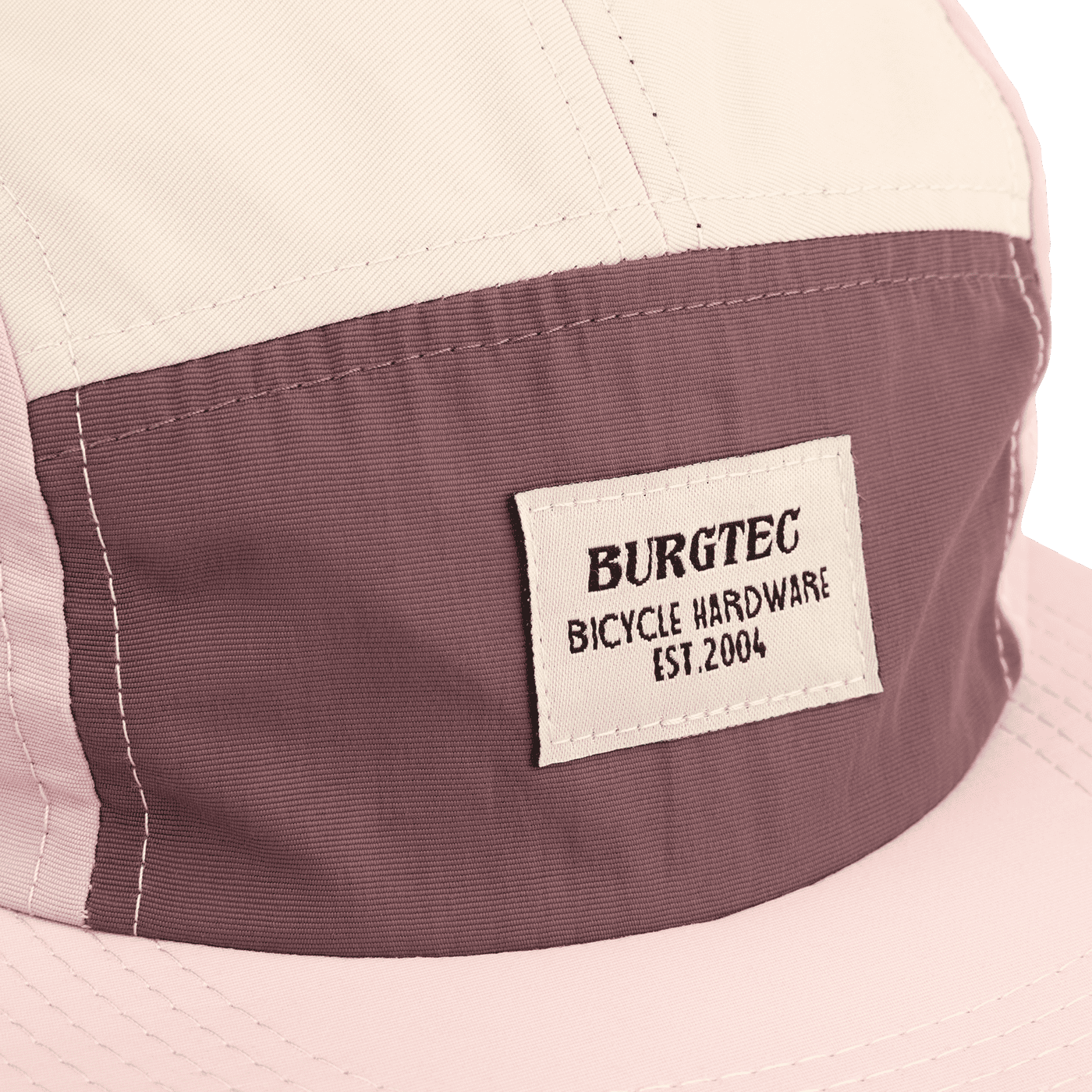 Cappello BURGTEC COURIER FIVE PANEL Rosa limonata
