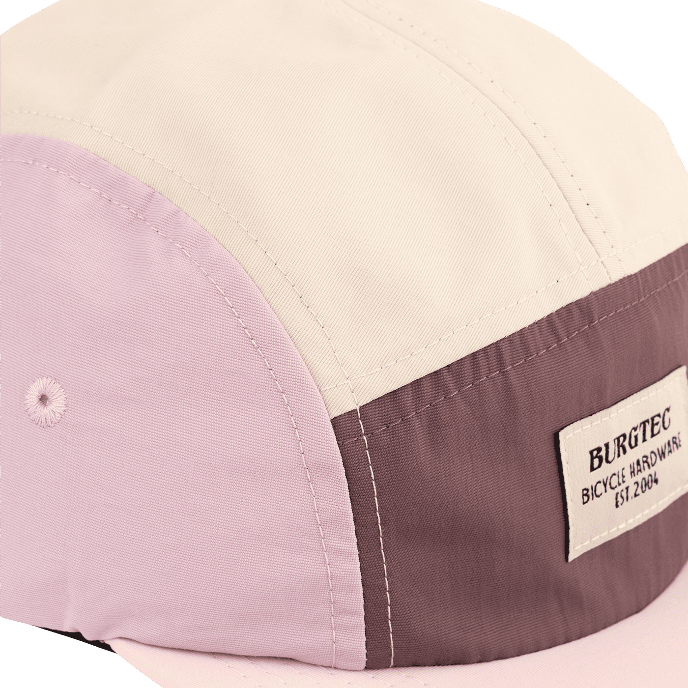 Cappello BURGTEC COURIER FIVE PANEL Rosa limonata
